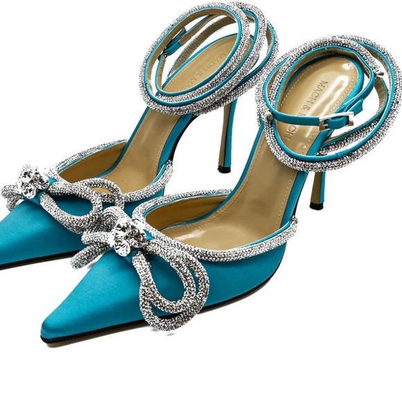 MACH & MACH blue heels - Picture 6 of 6